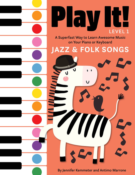 Play It! Jazz & Folk Songs for Piano (Level 1)