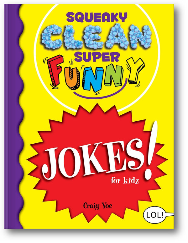 Squeaky Clean Super Funny Jokes for Kidz book cover