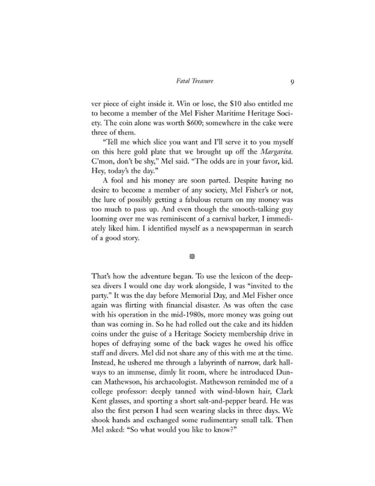 Fatal Treasure: Greed and Death, Emeralds and Gold, and the Obsessive Search for the Legendary Ghost Galleon Atocha
