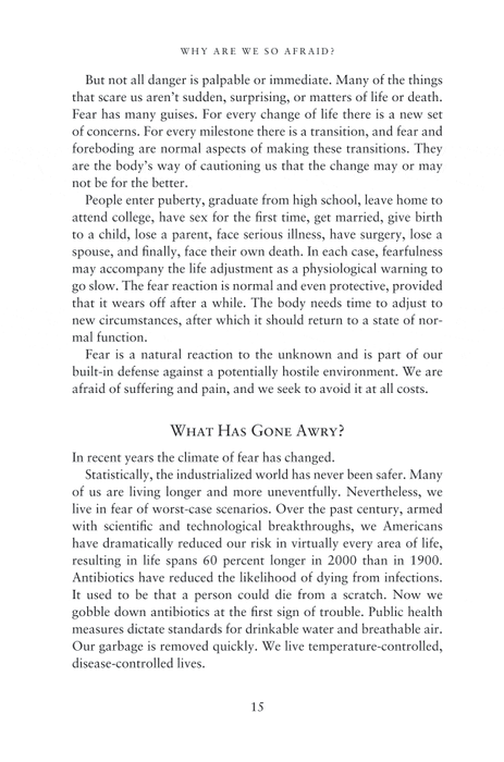 False Alarm: The Truth about the Epidemic of Fear
