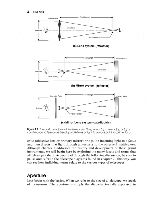 Star Ware: The Amateur Astronomer's Guide to Choosing, Buying, and Using Telescopes and Accessories