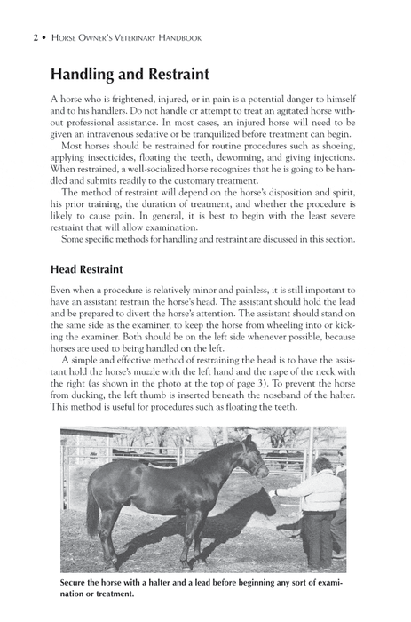 Horse Owner's Veterinary Handbook