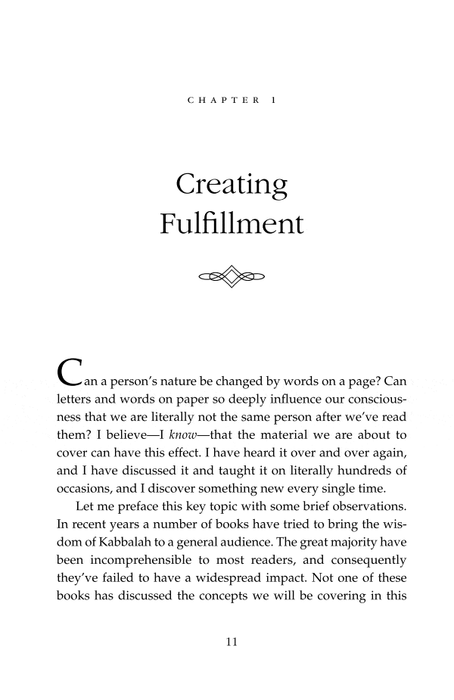 The Way: Using the Wisdom of Kabbalah for Spiritual Transformation and Fulfillment