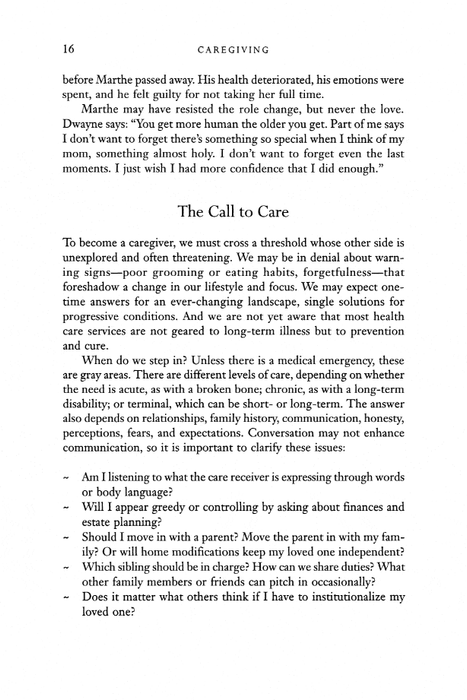 Caregiving: The Spiritual Journey of Love, Loss, and Renewal