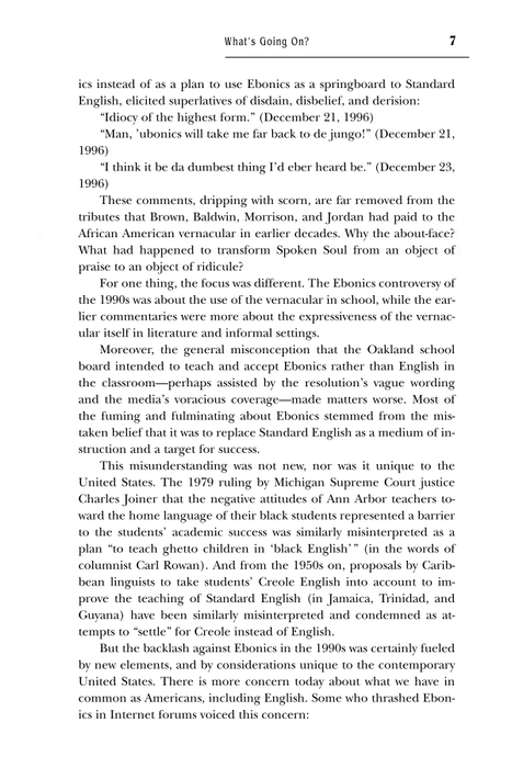 Spoken Soul: The Story of Black English