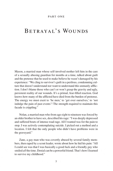 Beyond Betrayal: Taking Charge of Your Life after Boyhood Sexual Abuse