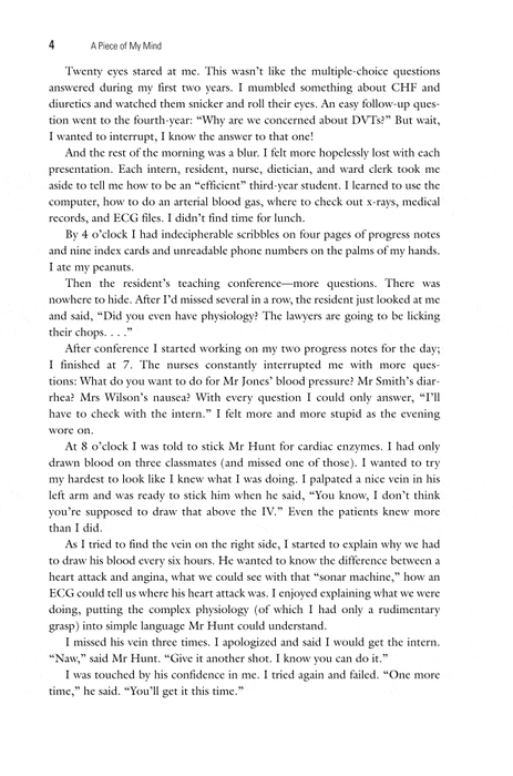 A Piece of My Mind (JAMA & Archives Journals)