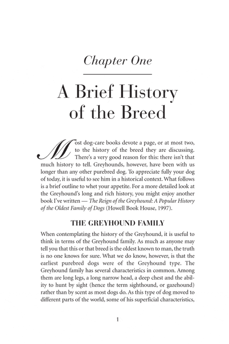 Adopting the Racing Greyhound