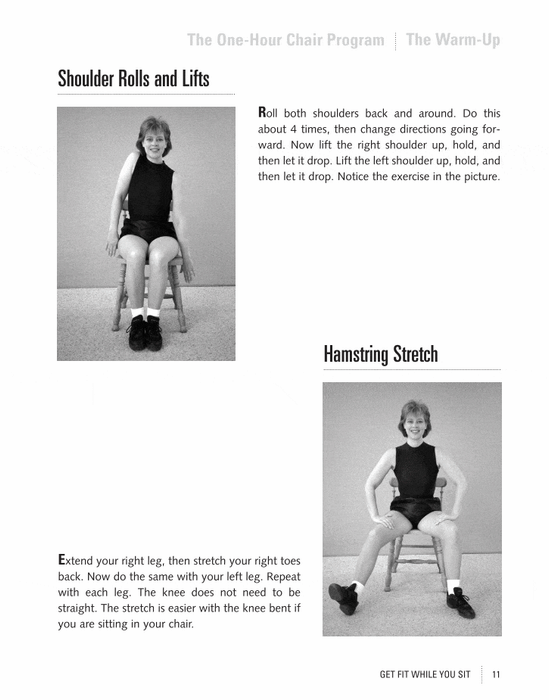 Get Fit While You Sit: Easy Workouts from Your Chair