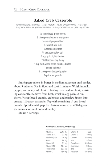 The I-Can't-Chew Cookbook: Delicious Soft Diet Recipes for People with Chewing, Swallowing, and Dry Mouth Disorders
