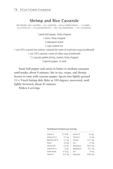 The I-Can't-Chew Cookbook: Delicious Soft Diet Recipes for People with Chewing, Swallowing, and Dry Mouth Disorders