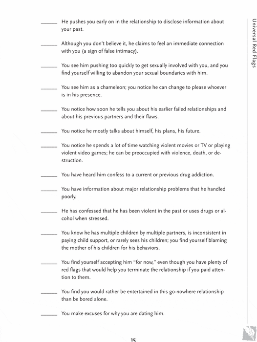 How to Spot a Dangerous Man Workbook: A Survival Guide for Women