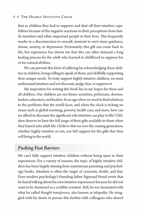 The Highly Intuitive Child: A Guide to Understanding and Parenting Unusually Sensitive and Empathic Childre