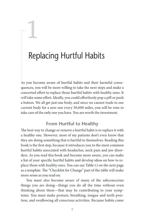 The TMJ Healing Plan: Ten Steps to Relieving Headaches, Neck Pain and Jaw Disorders