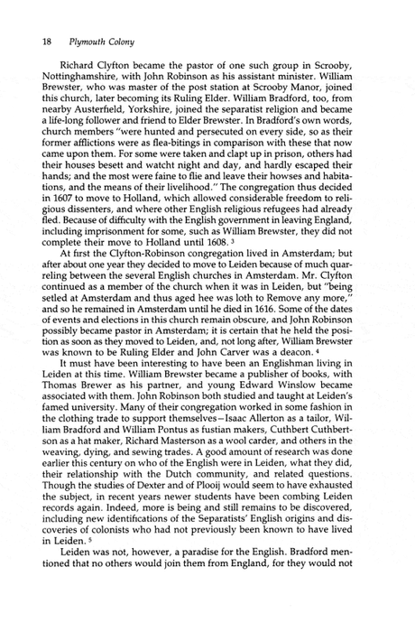 Plymouth Colony: Its History & People, 1620-1691
