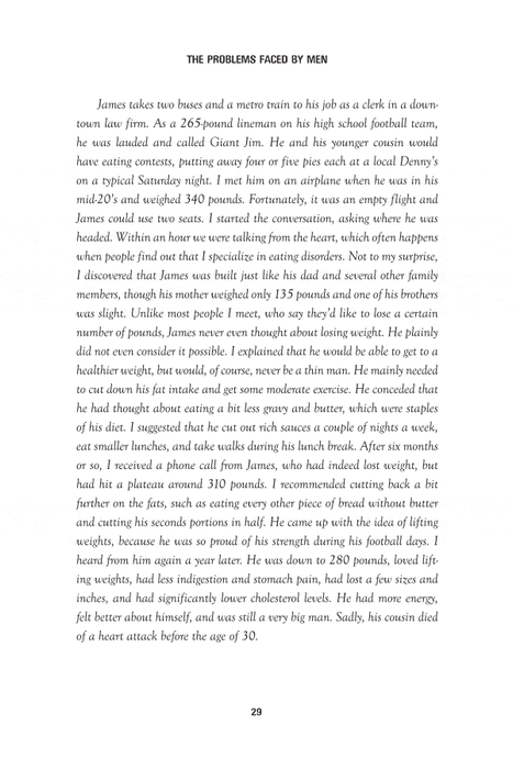 Making Weight: Healing Men's Conflicts with Food, Weight, and Shape