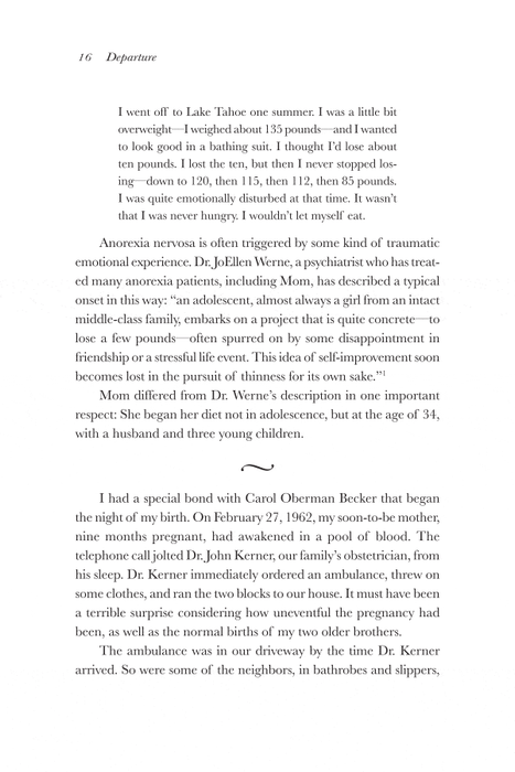 This Mean Disease: Growing Up in the Shadow of My Mother's Anorexia Nervosa