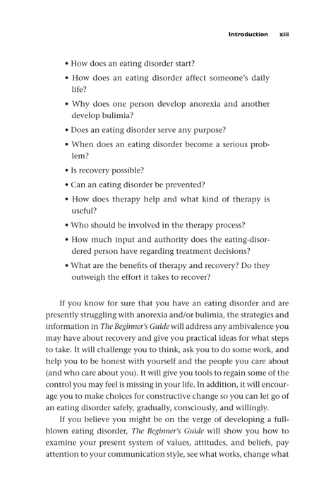 The Beginner's Guide to Eating Disorders Recovery