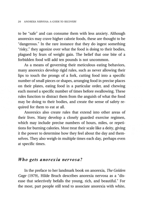 Anorexia Nervosa: A Guide to Recovery