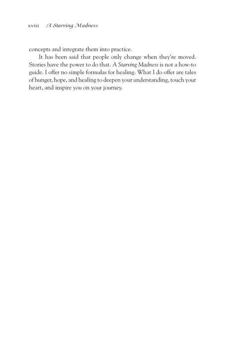A Starving Madness: Tales of Hunger, Hope, and Healing in Psychotherapy