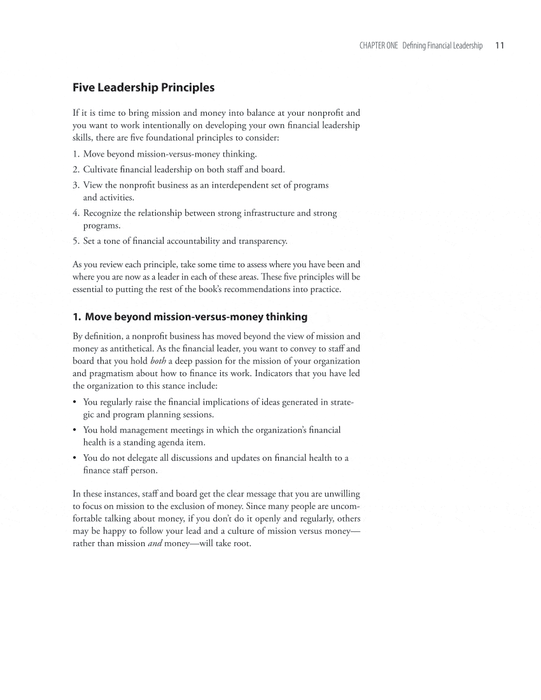 Financial Leadership for Nonprofit Executives: Guiding Your Organization to Long-Term Success