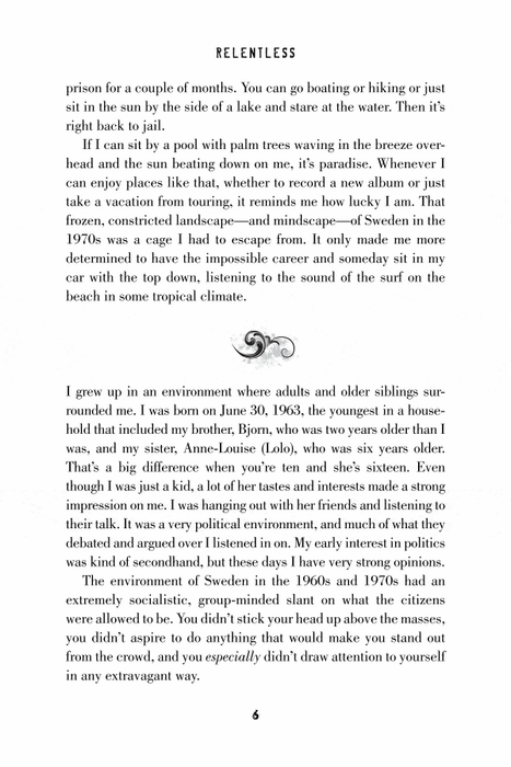 Relentless: The Memoir