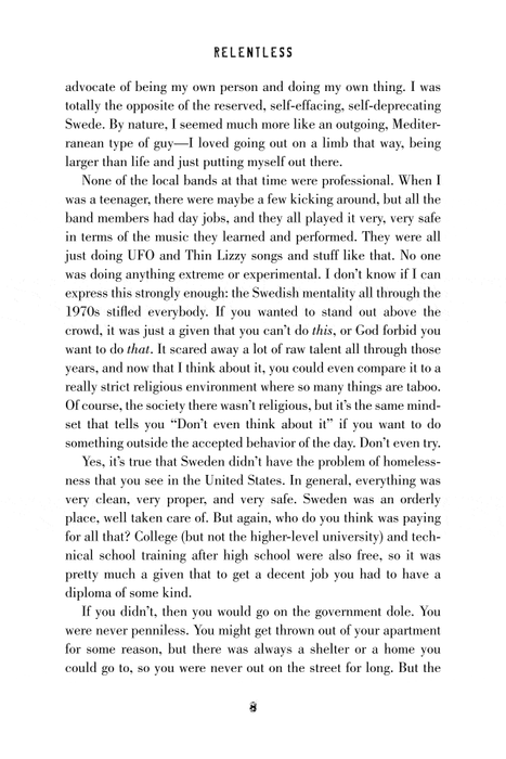 Relentless: The Memoir
