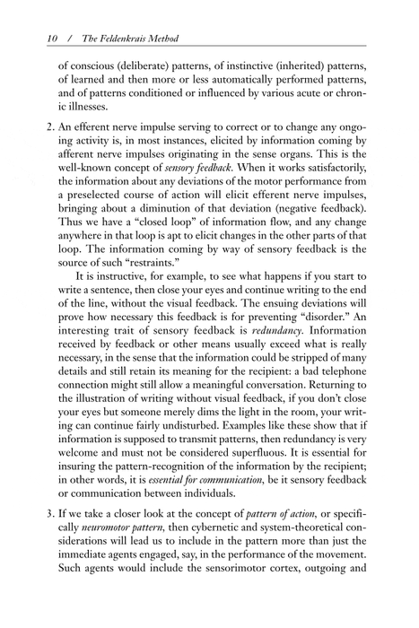 The Feldenkrais Method: Teaching by Handling