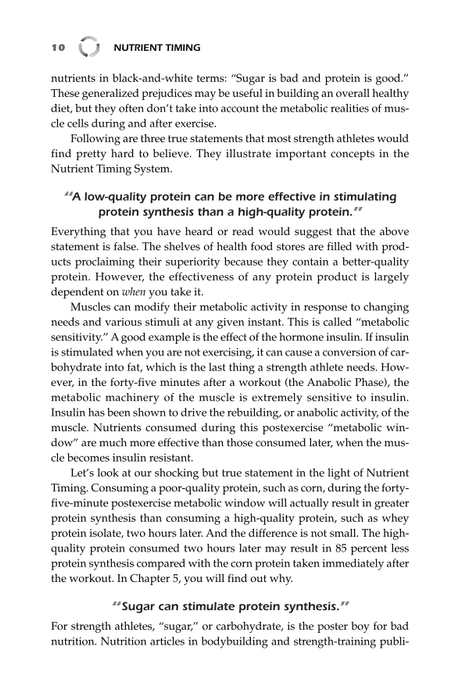 Nutrient Timing: The Future of Sports Nutrition