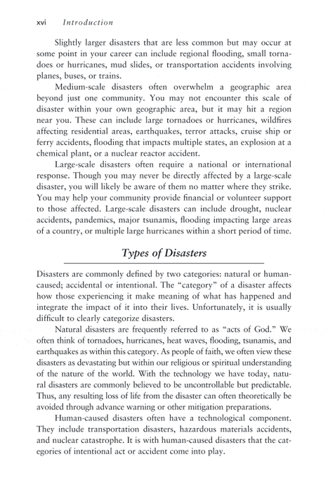 Disaster Spiritual Care, 2nd Edition: Practical Clergy Responses to Community, Regional and National Tragedy