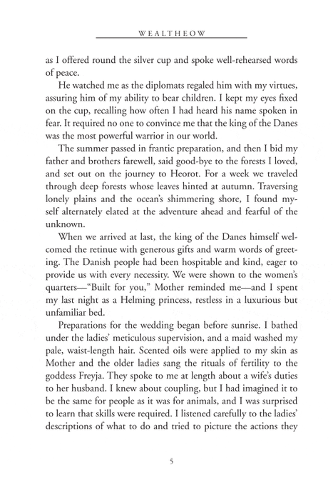 Wealtheow: Her Telling of Beowulf