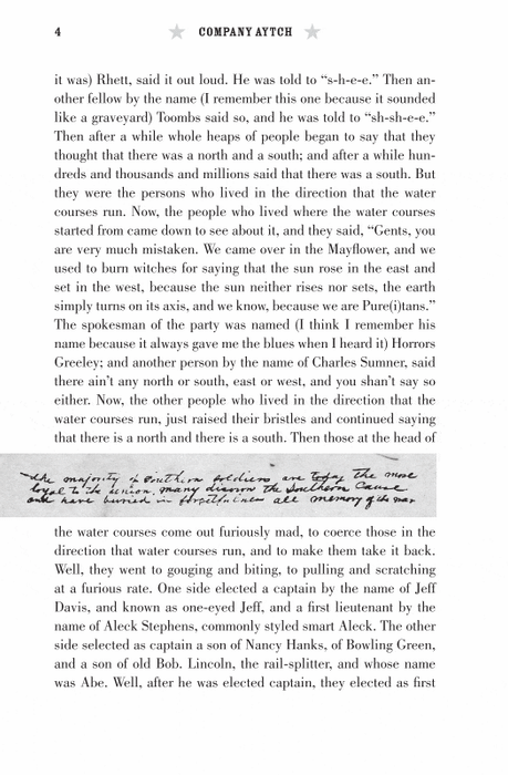 Company Aytch or a Side Show of the Big Show: A Memoir of the Civil War