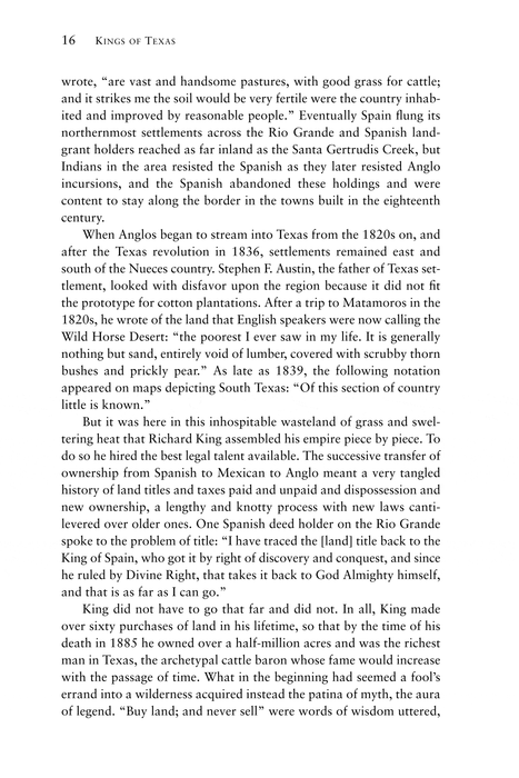 Kings of Texas: The 150-Year Saga of an American Ranching Empire