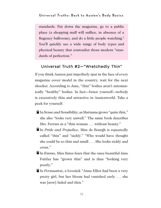 The Jane Austen Diet