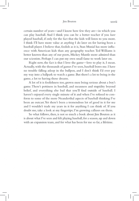 Ball Four: The Final Pitch