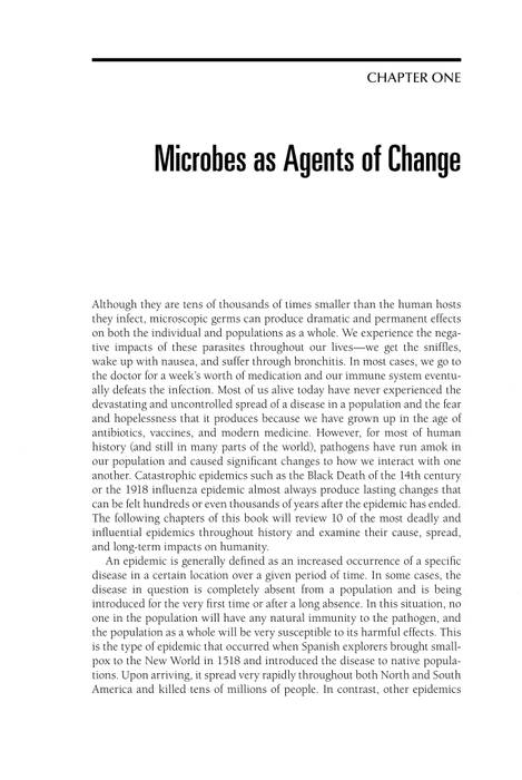 Epidemics: The Impact of Germs and Their Power over Humanity