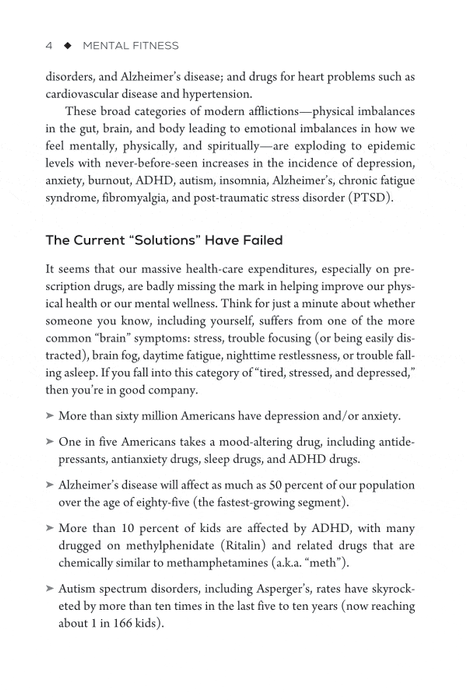 Mental Fitness: Maximizing Mood, Motivation, & Mental Wellness by Optimizing the Brain-Body-Biome
