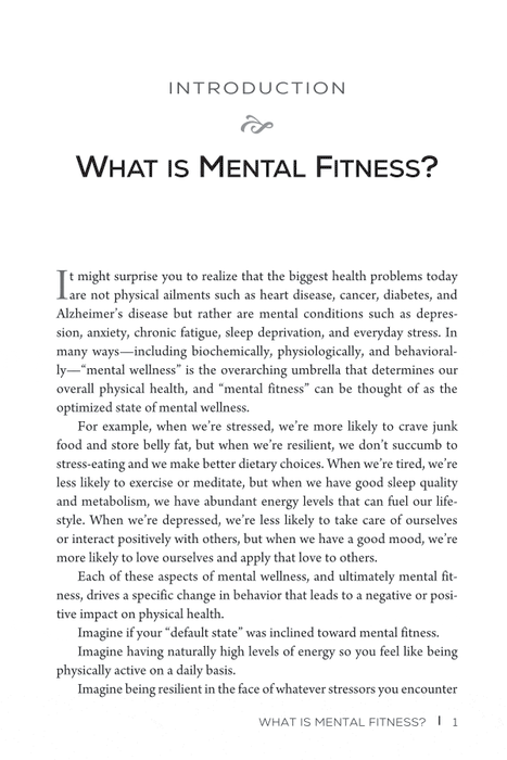 Mental Fitness: Maximizing Mood, Motivation, & Mental Wellness by Optimizing the Brain-Body-Biome