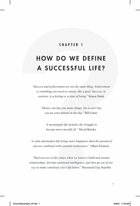 Is Your Life Successful?: Answers and Anecdotes From Over 200 Everyday People