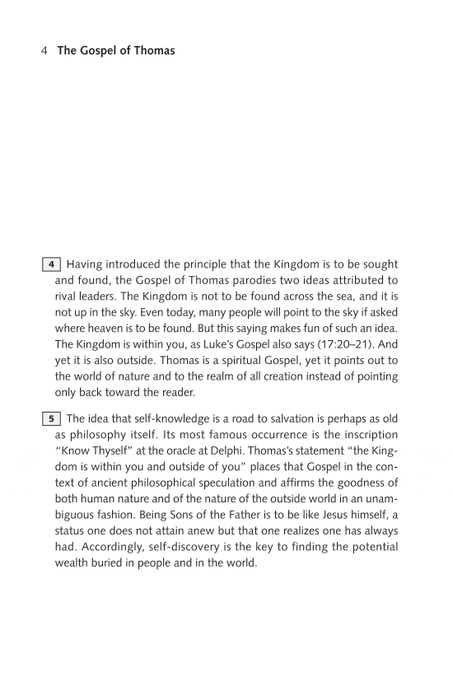 The Gospel of Thomas: Annotated & Explained