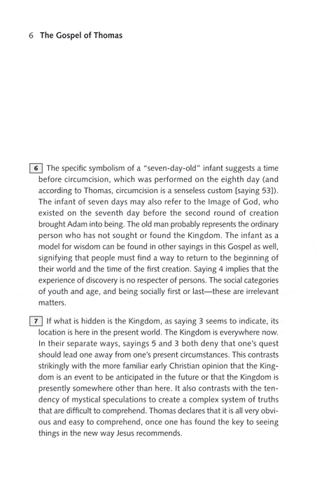 The Gospel of Thomas: Annotated & Explained