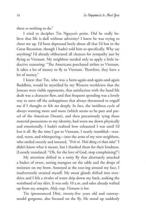 So Happiness to Meet You: Foolishly, Blissfully Stranded in Vietnam