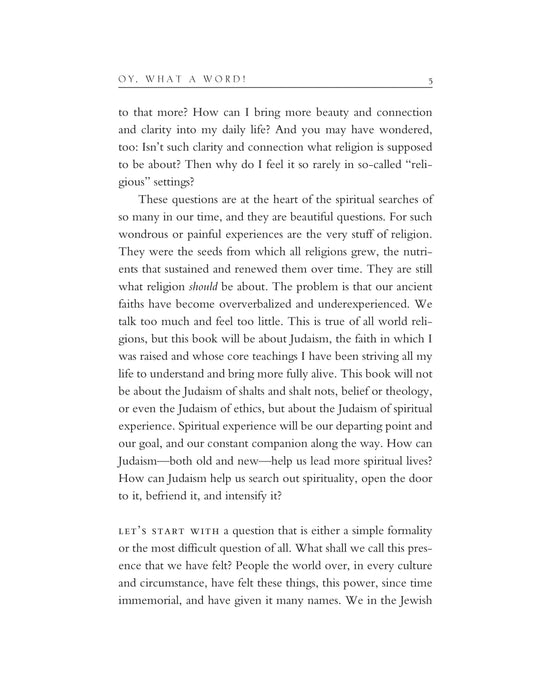 Jewish with Feeling: A Guide to Meaningful Jewish Practice (For People of All Faiths, All Backgrounds)
