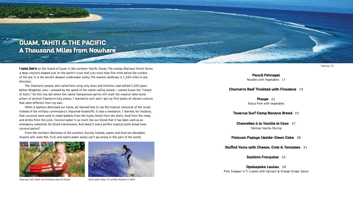 First We Surf, Then We Eat: Recipes From a Lifetime of Surf Travel