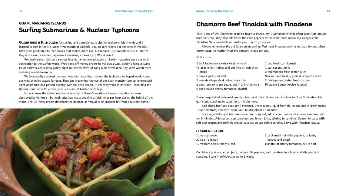 First We Surf, Then We Eat: Recipes From a Lifetime of Surf Travel