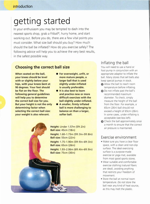The Fitball Workout: The Easy Way to a Toned, Flexible Body