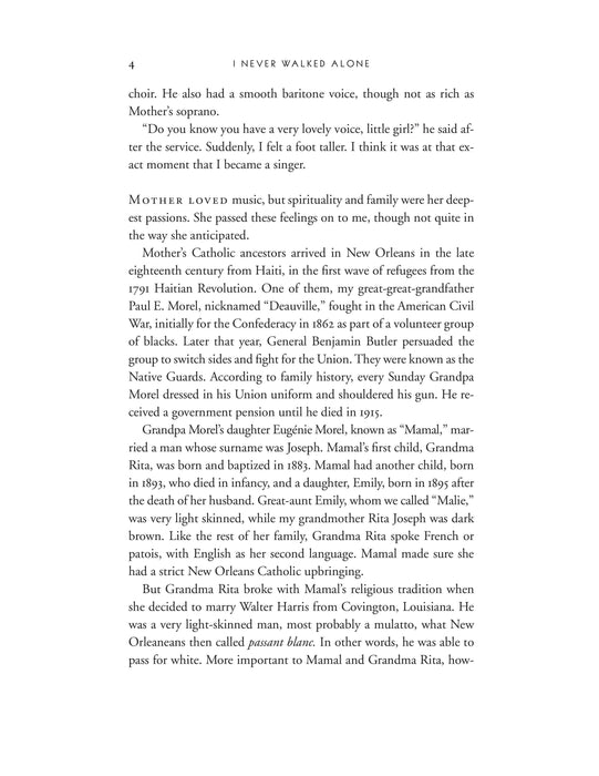 I Never Walked Alone: The Autobiography of an American Singer