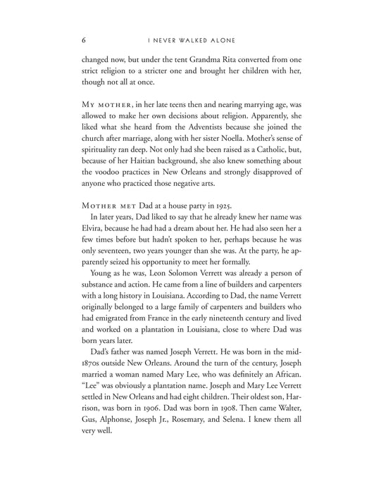 I Never Walked Alone: The Autobiography of an American Singer