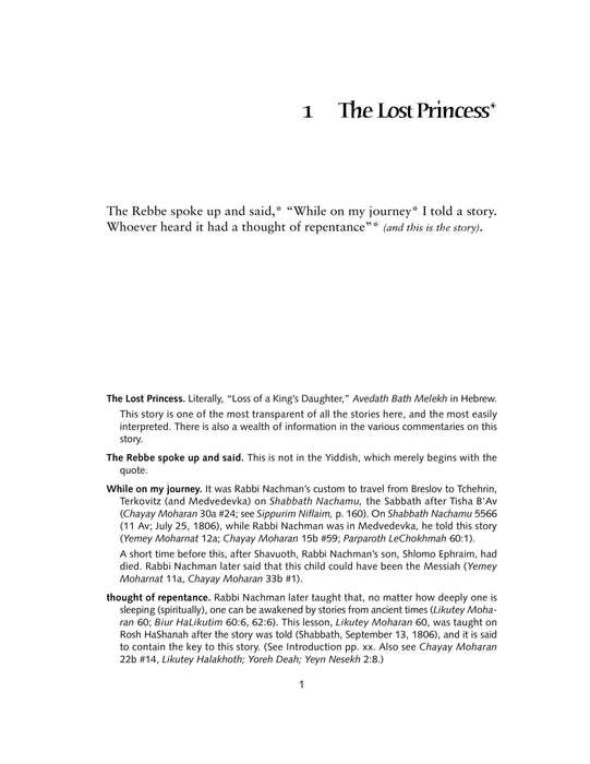 Lost Princess: And Other Kabbalistic Tales of Rebbe Nachman of Breslov