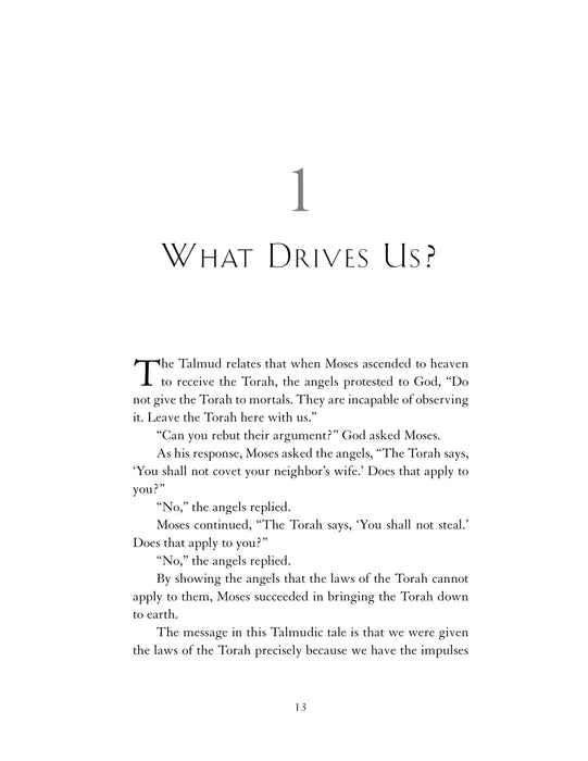 A Formula for Proper Living: Practical Lessons from Life and Torah
